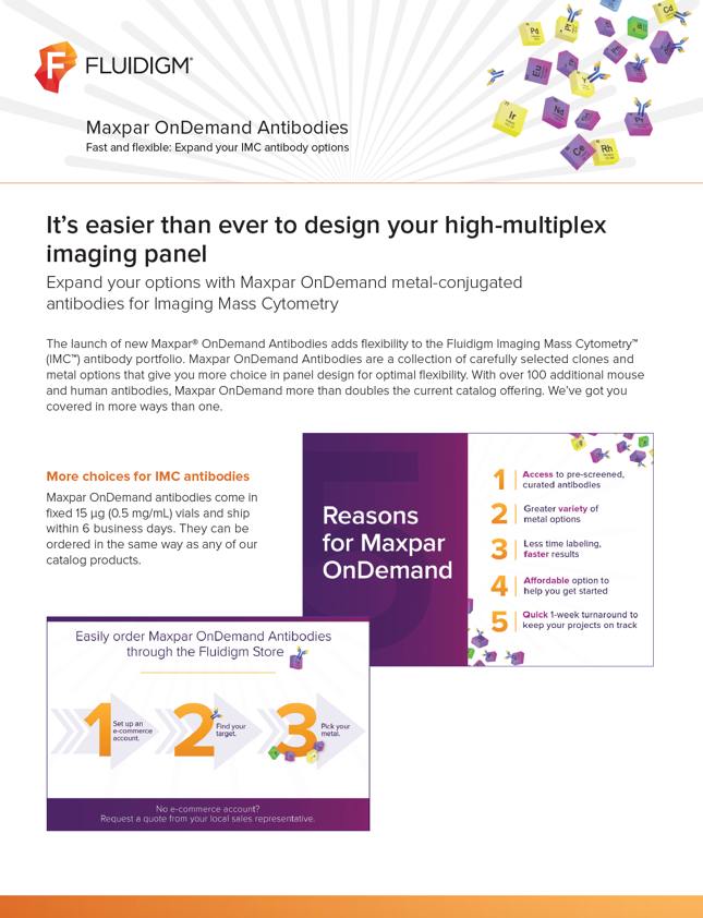Maxpar OnDemand Flyer