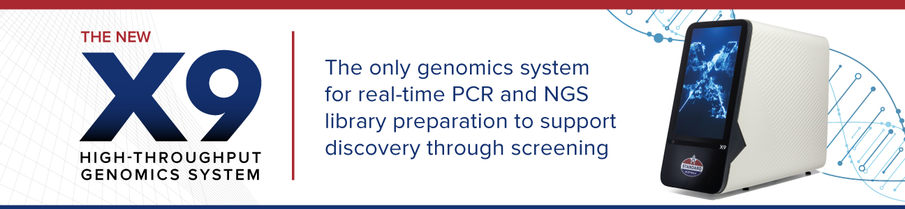 X9 High-Throughput Genomics System | The only genomics system for real-time PCR and NGS library preparation to support discovery through screening.