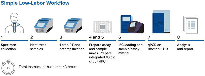 Covid lowlabor workflow infograph Covid lowlabor workflow infograph