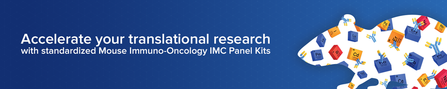 Accelerate your translational research with standardized Mouse Immuno-Oncology IMC Panel Kits
